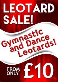 Dance and Gymnastics Leotards Sale UK 2019. Discounted end of line Leotards. Dancers Boutique Amersham. Dancewear always in stock to take away with you!