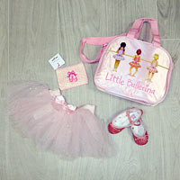 ballet bags, tutus for children, net tutu skirt.