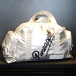 Silver Pineapple dance bag.