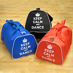Keep calm and dance bags, boys dance bag, bags for boys