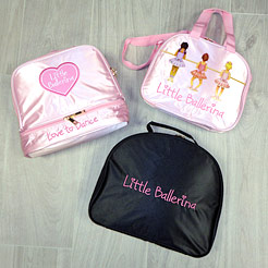 Ballet vanity cases, bags for ballerinas, Little Ballerina bags.