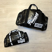 Black Pineapple Dance Bags in small and large sizes.