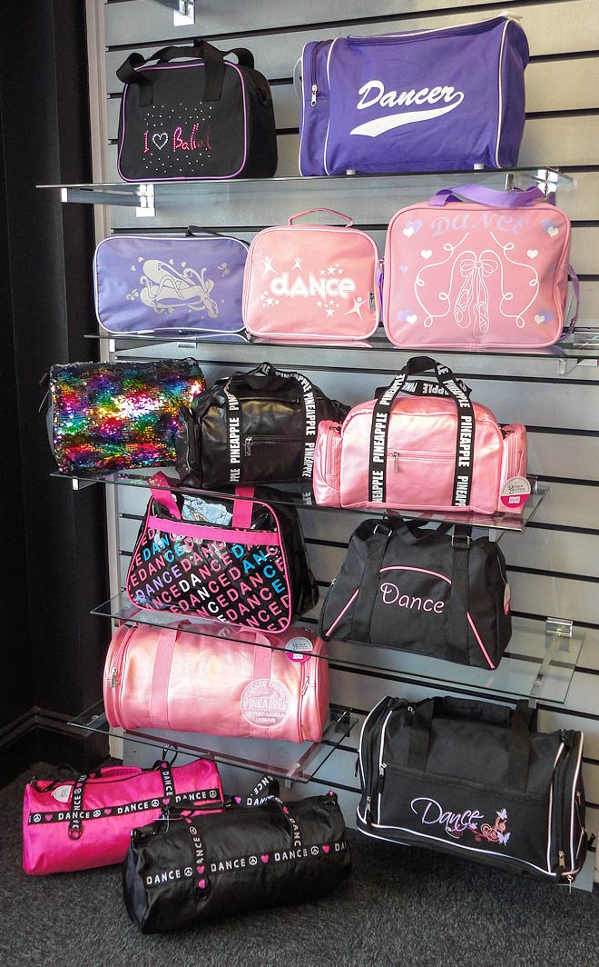 Shop Local for Dance Bags in the UK including Large dance bags, Small dance bags, Ballet bags, Girls ballet bags, Dance bags for boys.