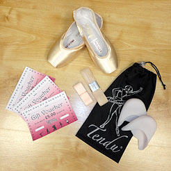 Gifts for Dancers UK Shop Local for pointe shoes, pointe shoe bags, grishko pointe shoes, pointe shoe accessories, gifts for ballet dancers, pointe shoe gifts