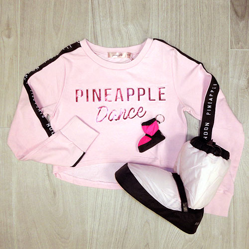 Pineapple crop tops, Pineapple for children.