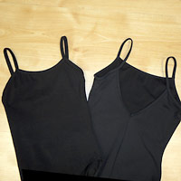 plain black Leotards for Tweens.