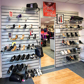 Our Strictly Dance shoes area for ballroom, latin and salsa shoes in the UK within Dancers Boutique.